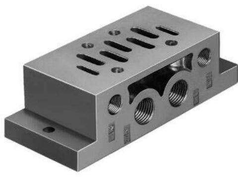 Enkelttilkoblingsplate Festo NAS