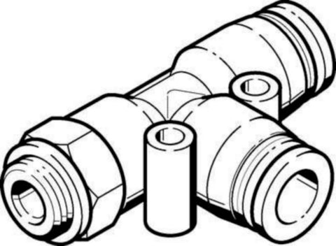 T-Innstikkskobling Festo QSTL-G