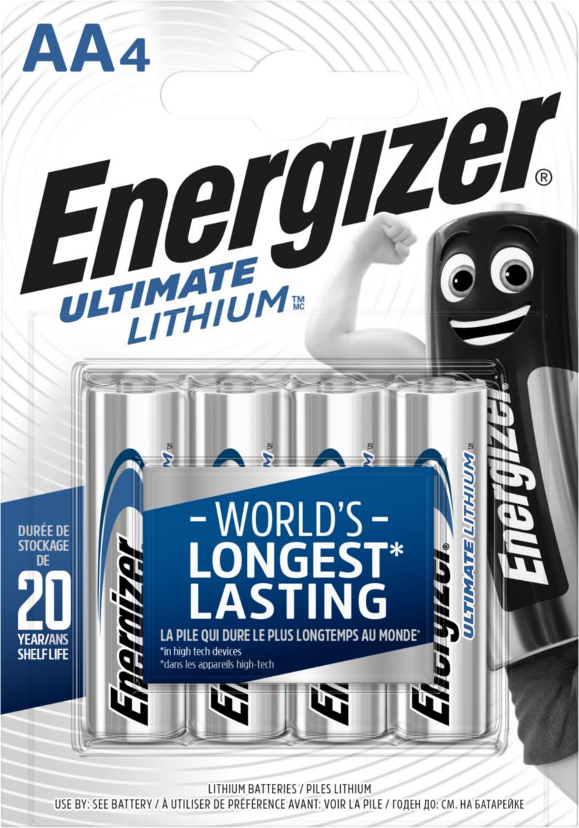 Batteri Energizer Ultimate Lithium 1 eller 4-pack (6266504)