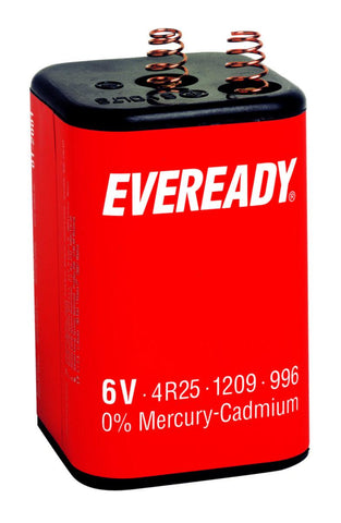 Høyeffektsbatteri Eveready 6V - Energizer