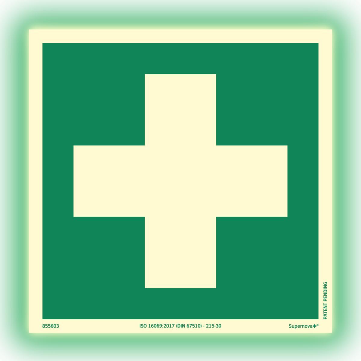 Skilt Systemtext Supernova+® Førstehjelp