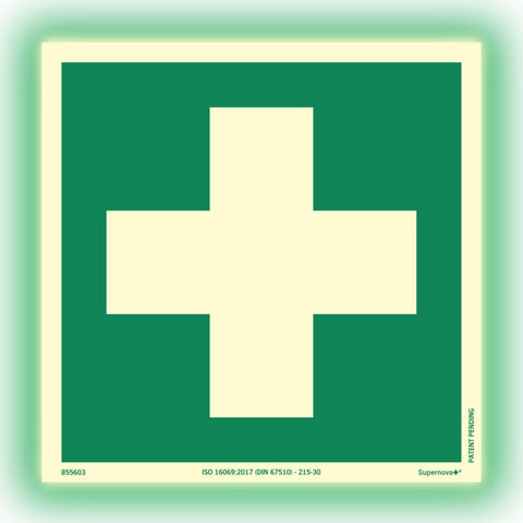 Skilt Systemtext Supernova+® Førstehjelp