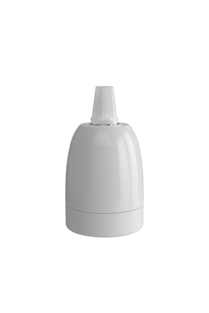 Pæreholder Nortronic Ceramic Hvit E27 - 220-240