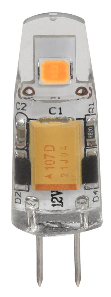 LED Nortronic G4 klar 12V AC/DC - 220-240