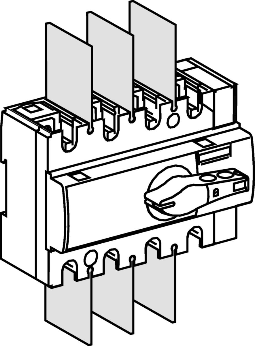 Faseskille Schneider sett av 6 stk - Schneider Electric