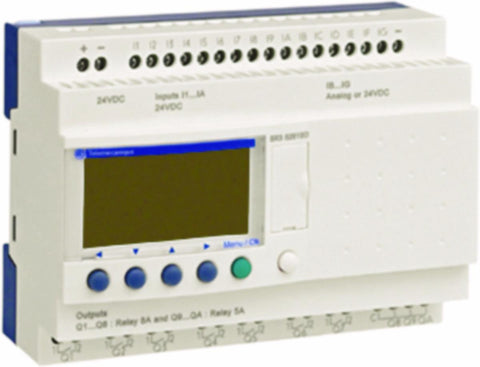 Sentralenheter I/O Zelio Logic SR - Schneider Electric
