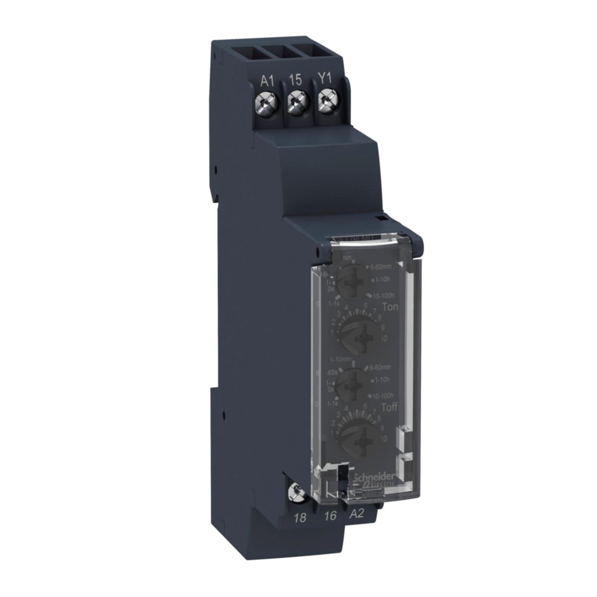 Tidsrele Schneider Zelio asymmetrisk blink - 0