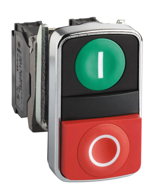 Trykknapper Schneider doble i metall - Schneider Electric