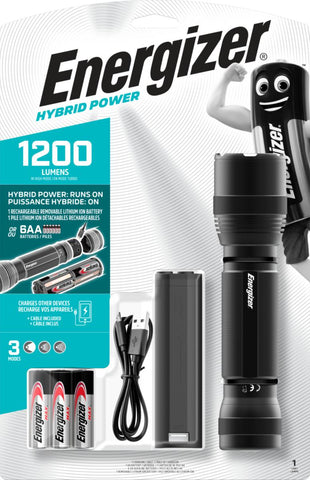 Lommelykt Energizer Hybrid Tactical 1200 Lm (8809565)