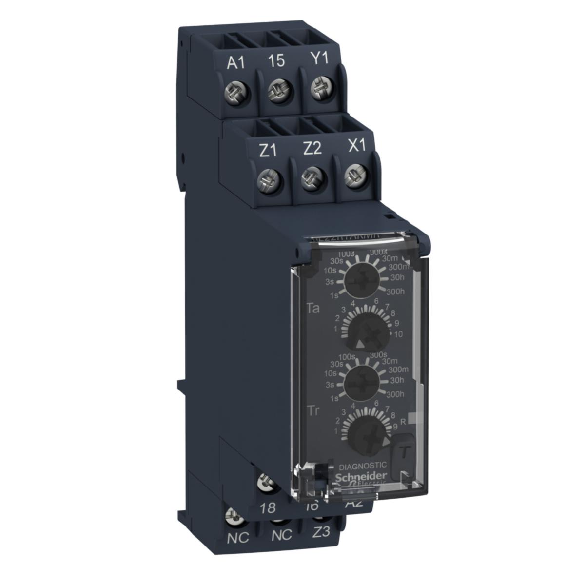 Tidsrele Schneider Zelio ON delay timer - 8