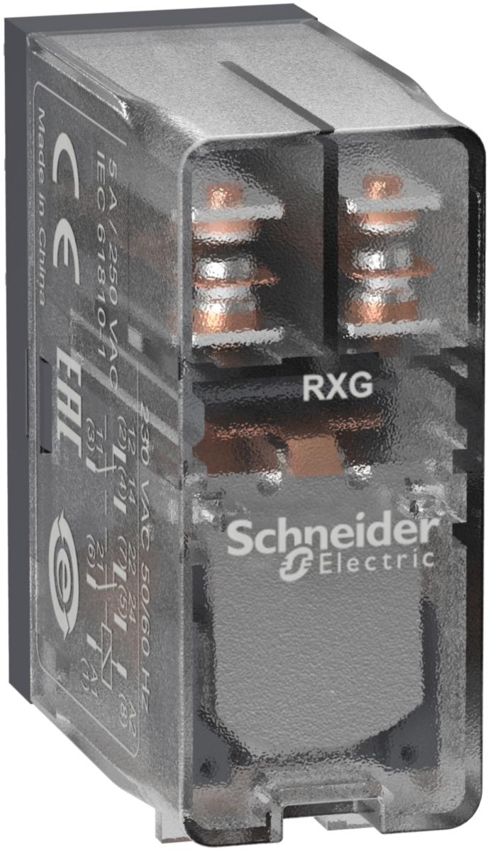 Pluggrelè Schneider 2 CO 5A