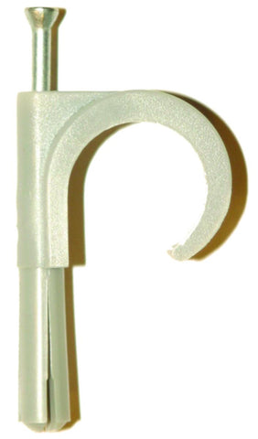 Plastklammer Abiko med plugg/spiker