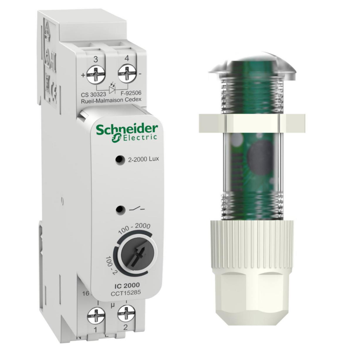 Skumringsrelè Schneider - 230