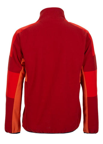 Fleecejakke BS Majavatn rødoransje - Bekken & Strøm