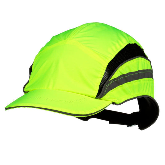 Skallecap 3M™ First Base 3 Classic HiVis 70mm gul
