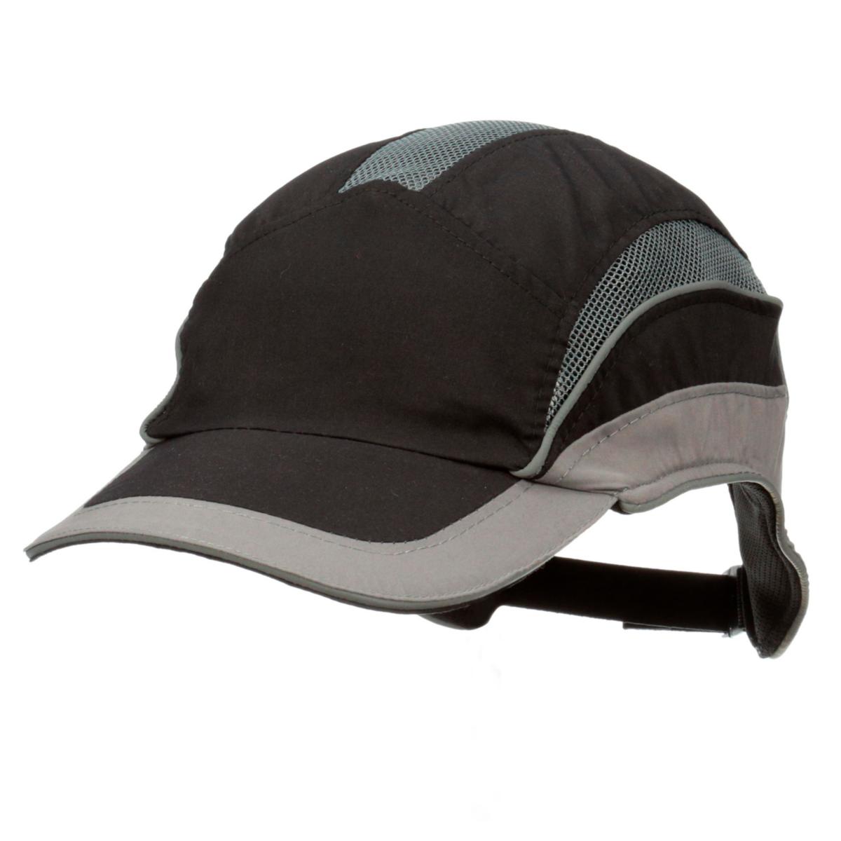 Skallecap 3M™ First Base 3Elite 70mm svart/grå+D126