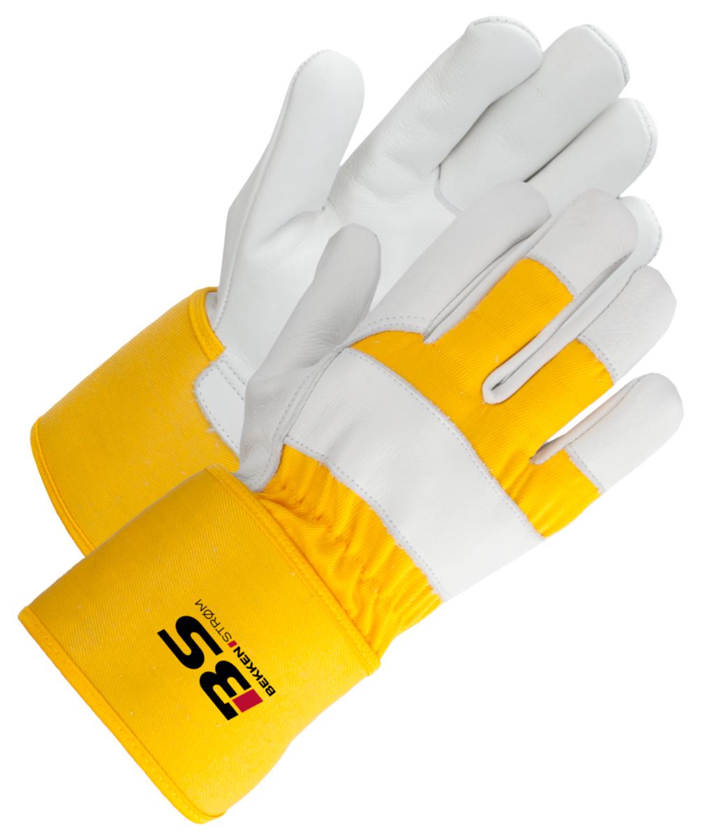 Arbeidshanske okseskinn BS 44231 - Bekken & Strøm