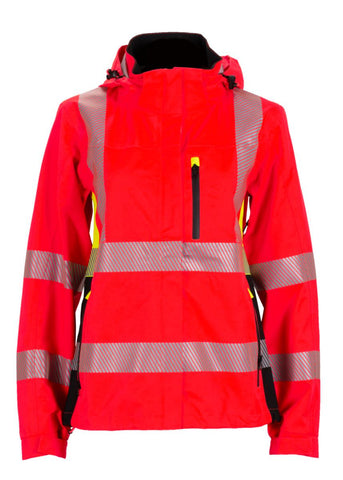 Skalljakke dame BS Gjøvik HiVis kl.3