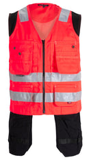Rød/Svart
