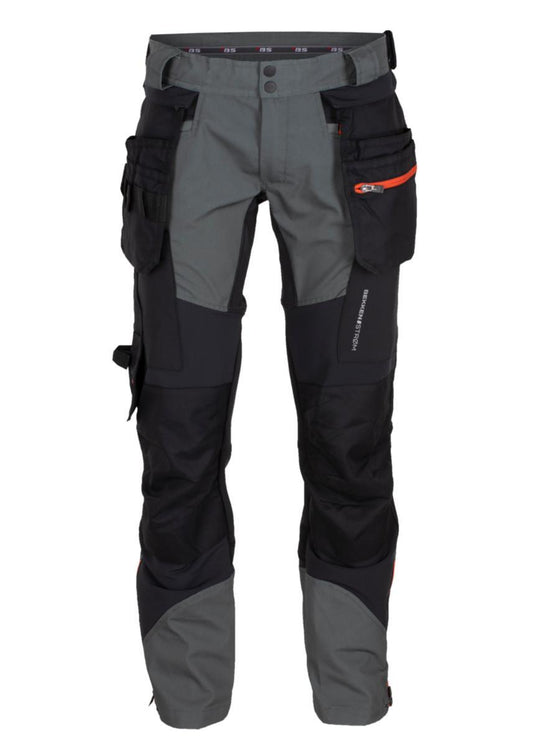 Håndverksbukse BS Majavatn svart/grågrønn - Bekken & Strøm