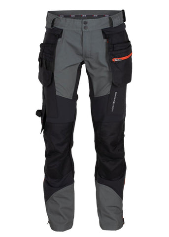 Håndverksbukse BS Majavatn svart/grågrønn - Bekken & Strøm