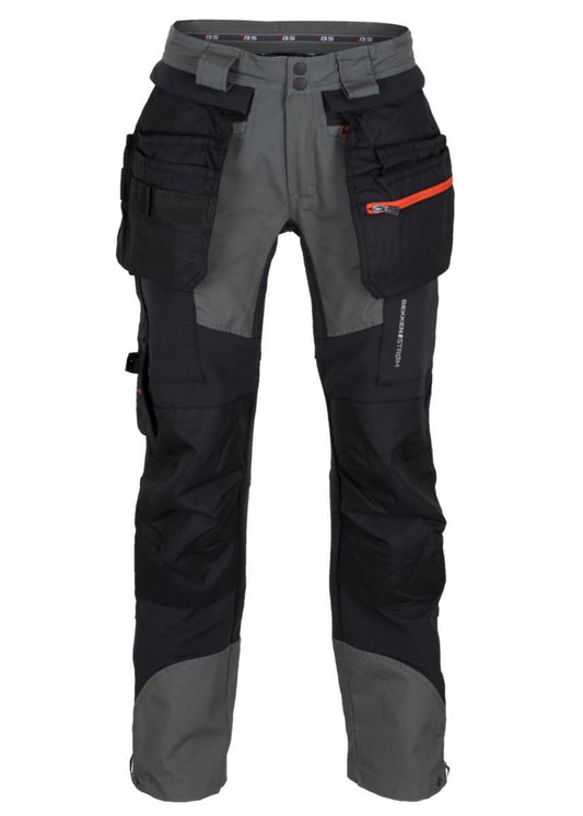 Håndverksbukse dame BS Majavatn svart/grågrønn - Bekken & Strøm