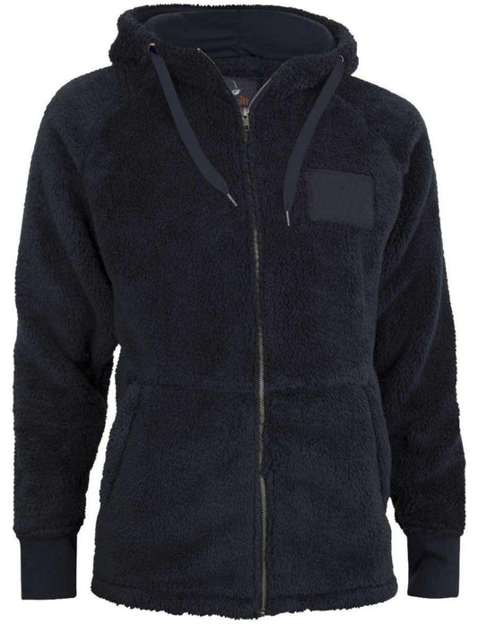 Hettejakke Tracker Bamsefleece Marine