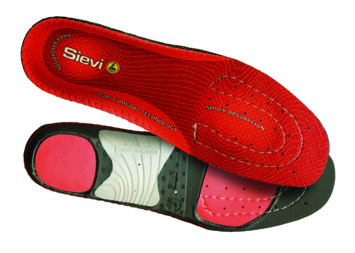 Innersåle Sievi Dual Comfort Plus XL Neutral rød