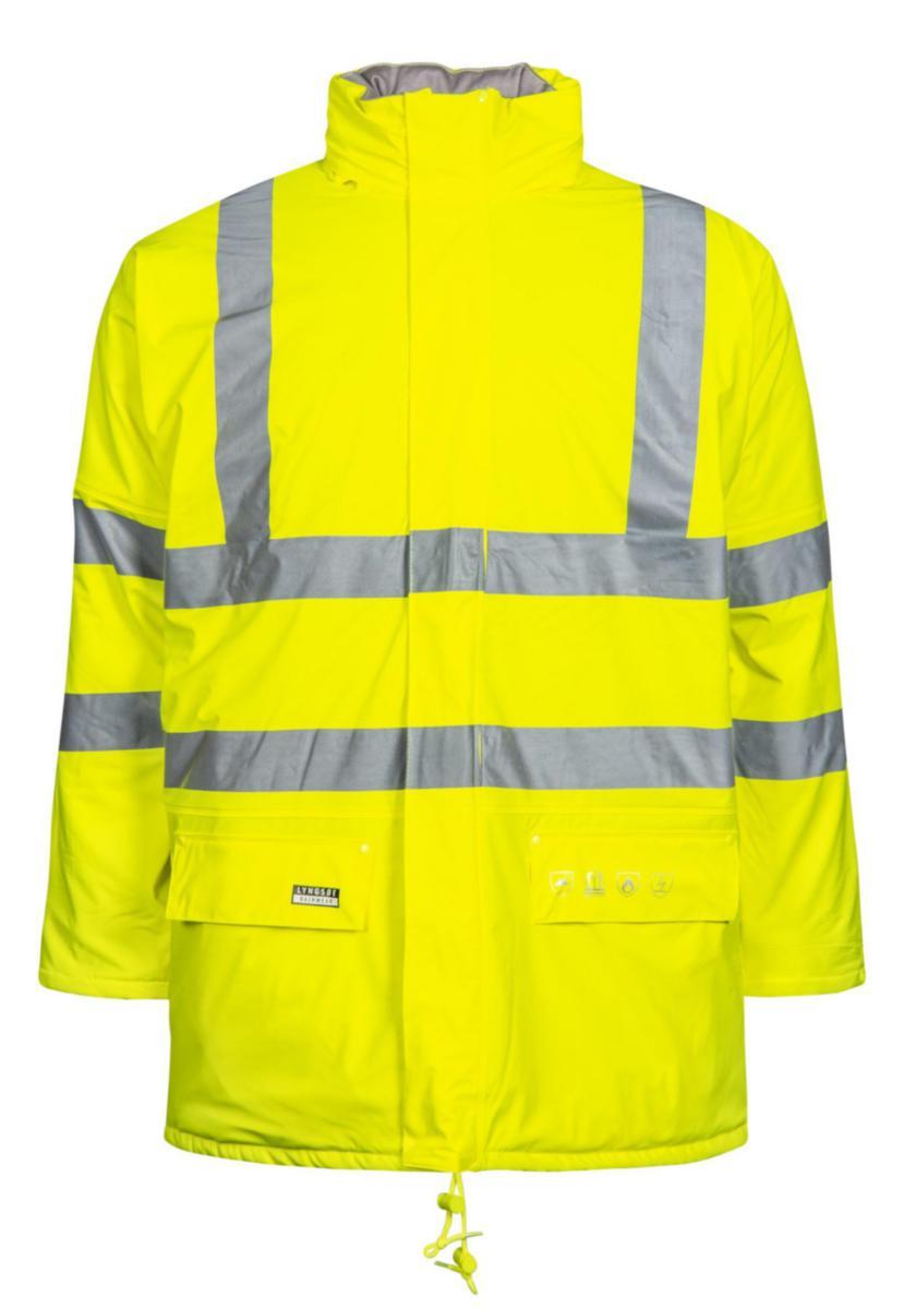 Regnjakke fôret Lyngsøe Multinorm Gul