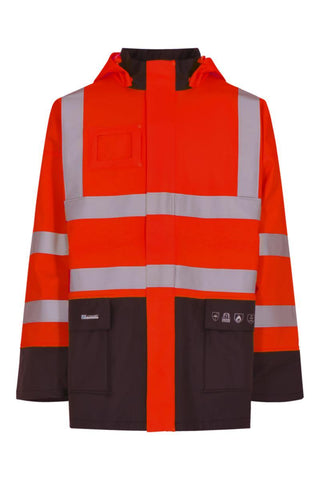 Regnjakke Lyngsøe HiVis