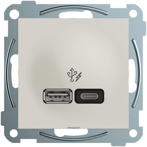 USB A+C for innfelt installasjon Elko Plus