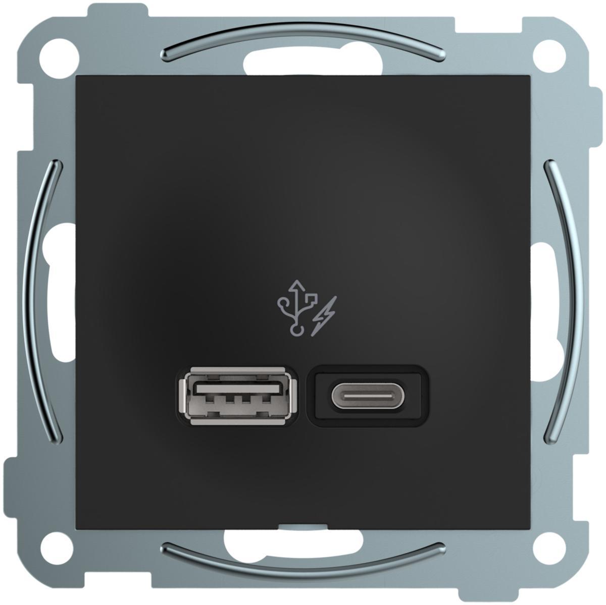 USB A+C for innfelt installasjon Elko Plus