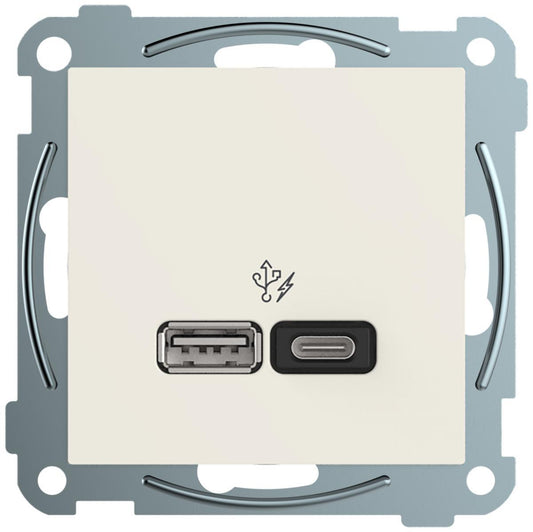 USB A+C for innfelt installasjon Elko RS