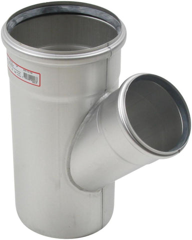 Grenrør 45° enkelt, AISI 316L, Europipe - Blücher