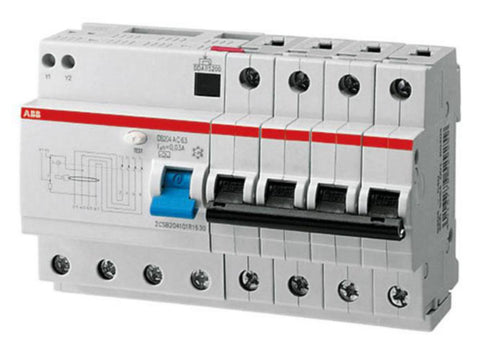 Jordfeilautomat ABB DS204 M - 16