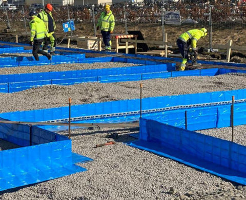 Fundamentforskaling Easyform forsterket plast