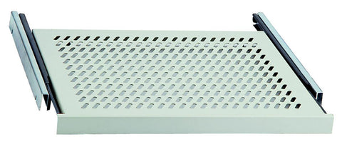 Glide hylle Molex Knutsen fast 19" 1U 25 kg