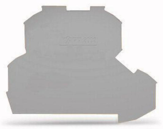 Rekkeklemme Wago Topjob S endeplate 2 etg