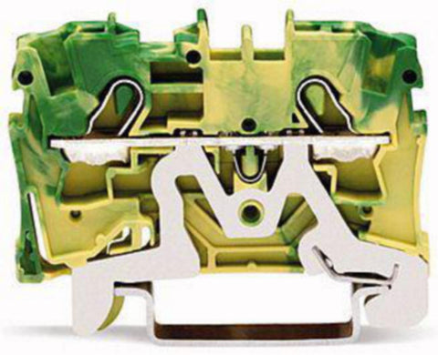 Rekkeklemmer Wago Topjob Jordingsplint