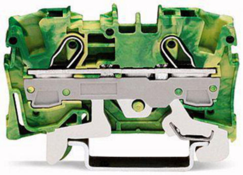 Rekkeklemmer Wago Topjob Jordingsplint