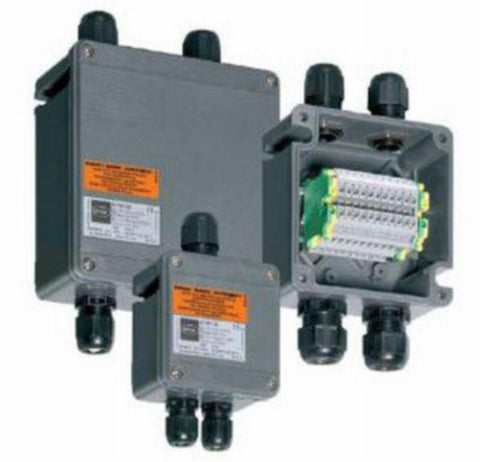 Rekkeklemmebokser Stahl Tranberg EEx plast