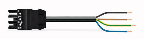 Skjøtekabel Wago Sokkel/ åpen ende