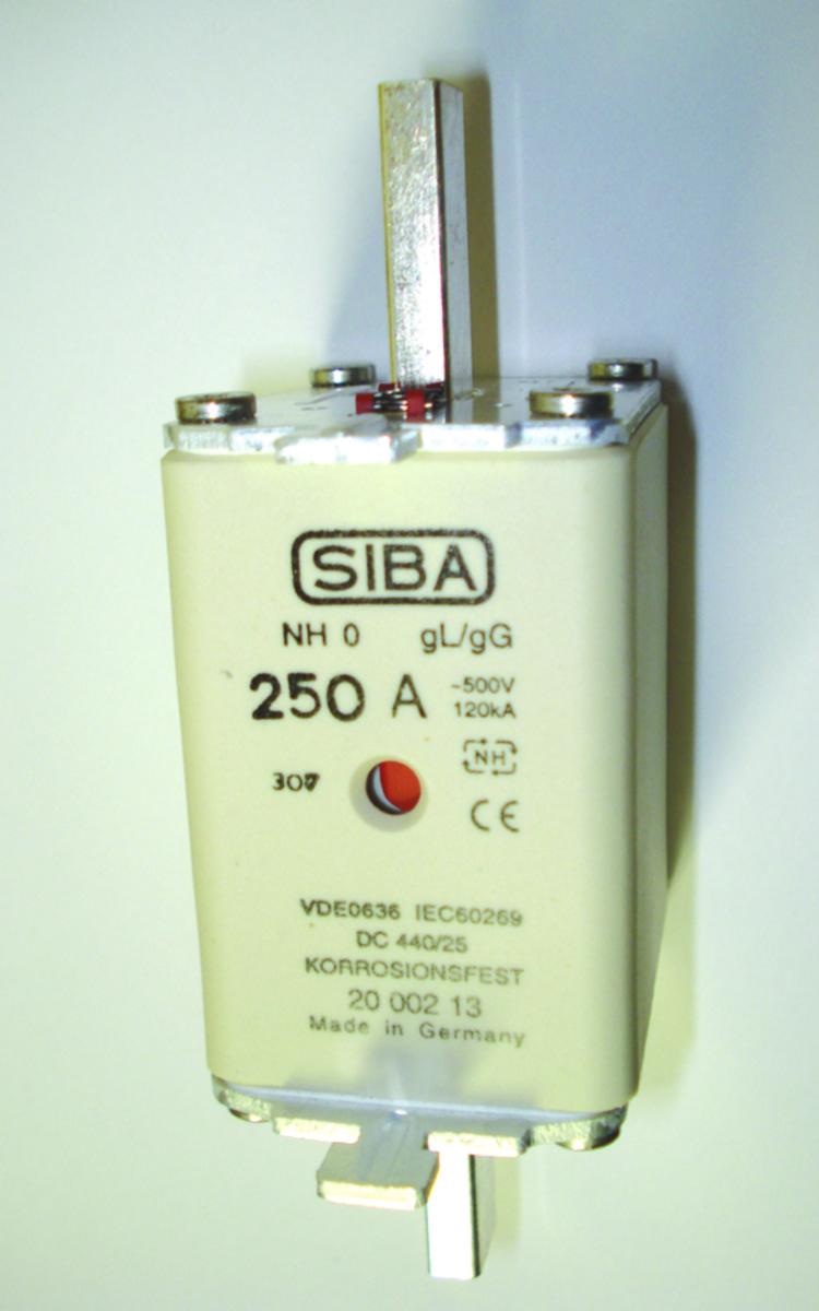 Høyeffektsikringer Siba HellermannTyton  NH0 500V - 2