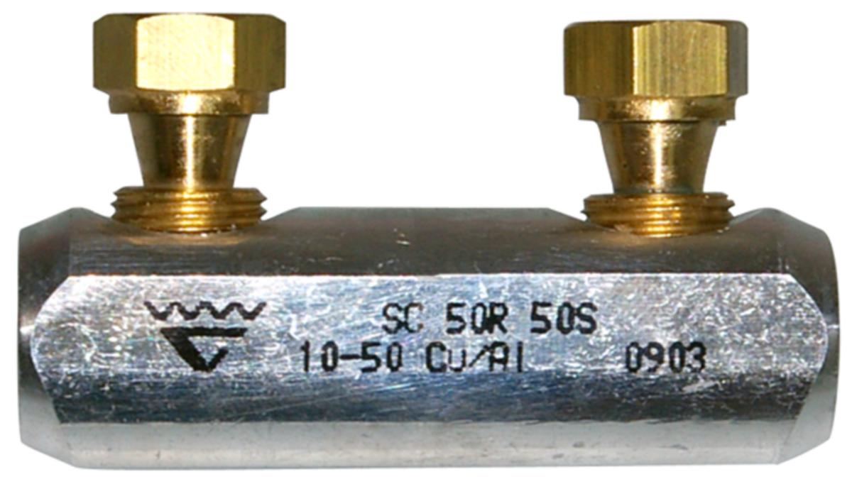 Skruskjøtehylser og kabelsko 1 - 36 kV Al/Cu - Elpress