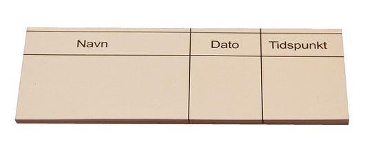 Reserveblokk for skilt P230 Melbye