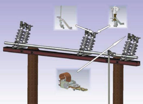 Linjebrytere Melbye uten forlegningsdel - 630