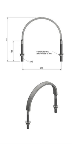 Stolpeklaver Vik Ørsta M12 - Vik Ørsta AS