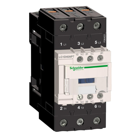 Kontaktorer Schneider LC1D 40AC 3 pol Elink - Schneider Electric