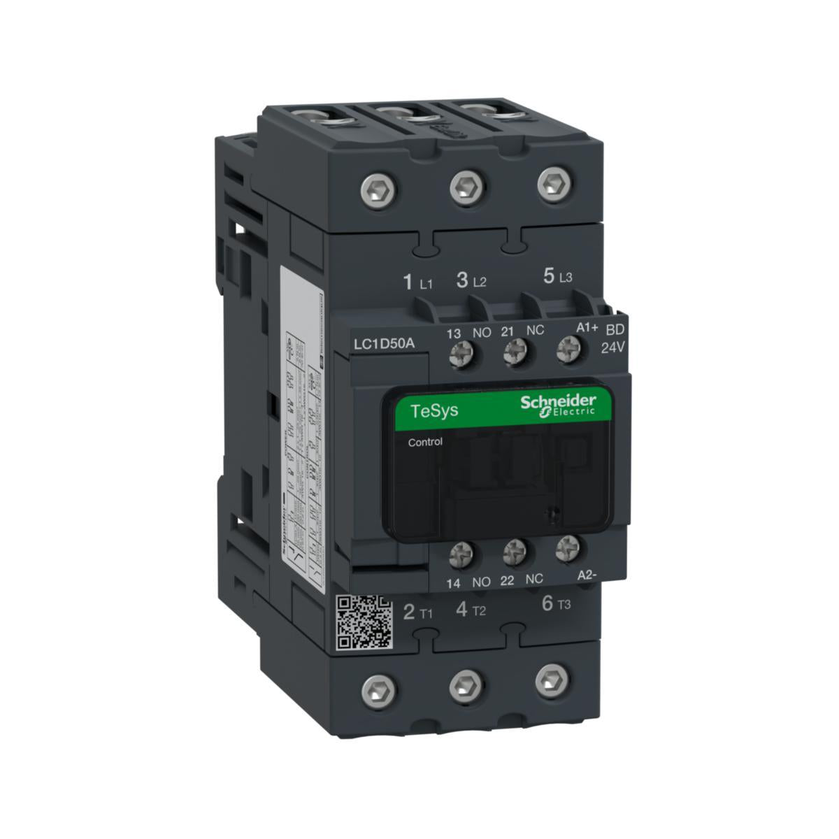 Kontaktorer Schneider LC1D 50AC3 pol Elink - Schneider Electric