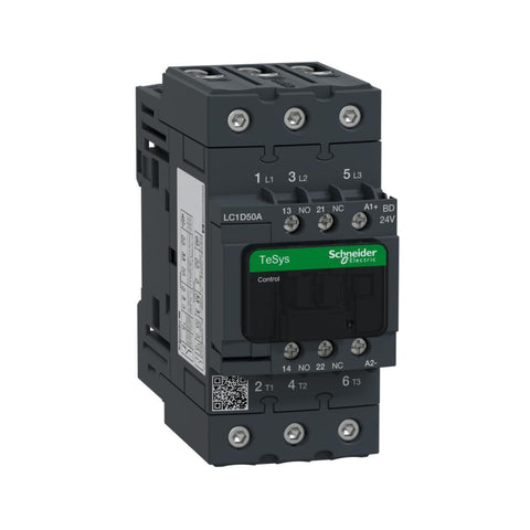 Kontaktorer Schneider LC1D 50AC3 pol Elink - Schneider Electric